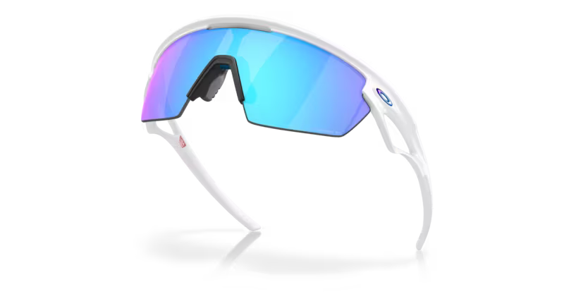 Oakley Okulary przeciwsłoneczne SPHAERA Matte White / Prizm Sapphire Polarized OO9403-02