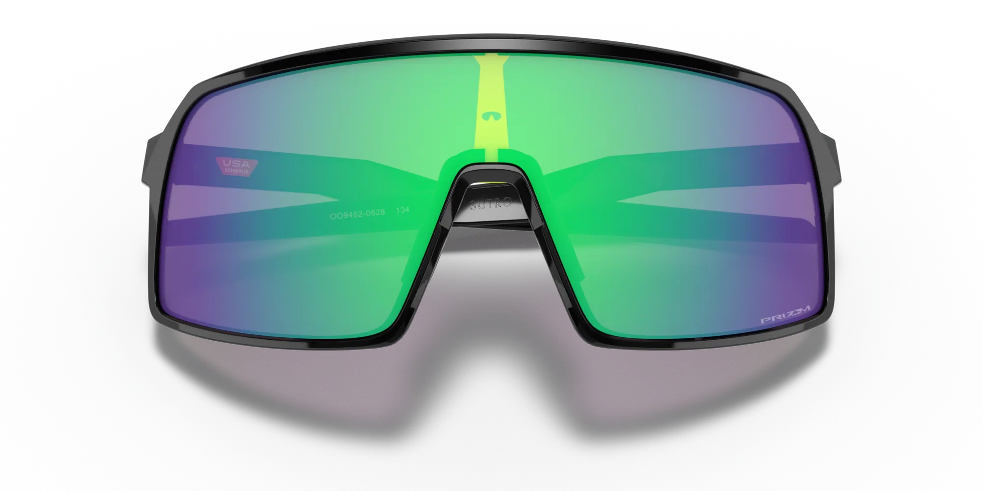 Oakley Okulary przeciwsłoneczne SUTRO S Polished Black/Prizm Jade OO9462-06