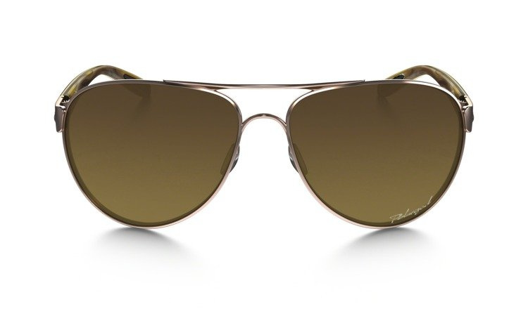 OAKLEY Okulary DISCLOSURE Rose Gold / Brown Gradient Polarized OO4110-05