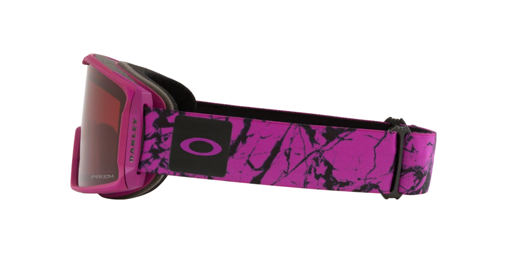 OAKLEY Gogle zimowe LINE MINER M Ultra Purple Crystal / Prizm Garnet OO7093-66