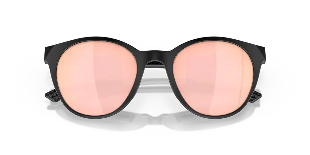 Oakley Sunglasses SPINDRIFT Matte Black, Prizm Rose Gold Polarized OO9474-08