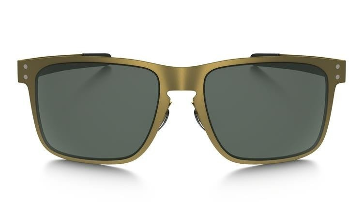 Oakley Okulary HOLBROOK™ METAL Gold Satin / Dark Gray OO4123-08