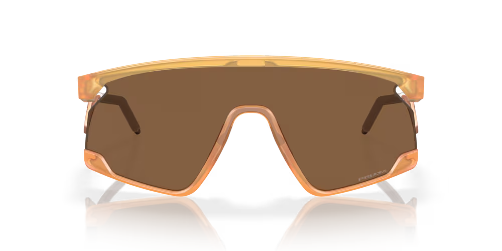 Oakley Okulary przeciwsłoneczne BXTR METAL Matte Transparent Light Curry / Prizm Bronze OO9237-06
