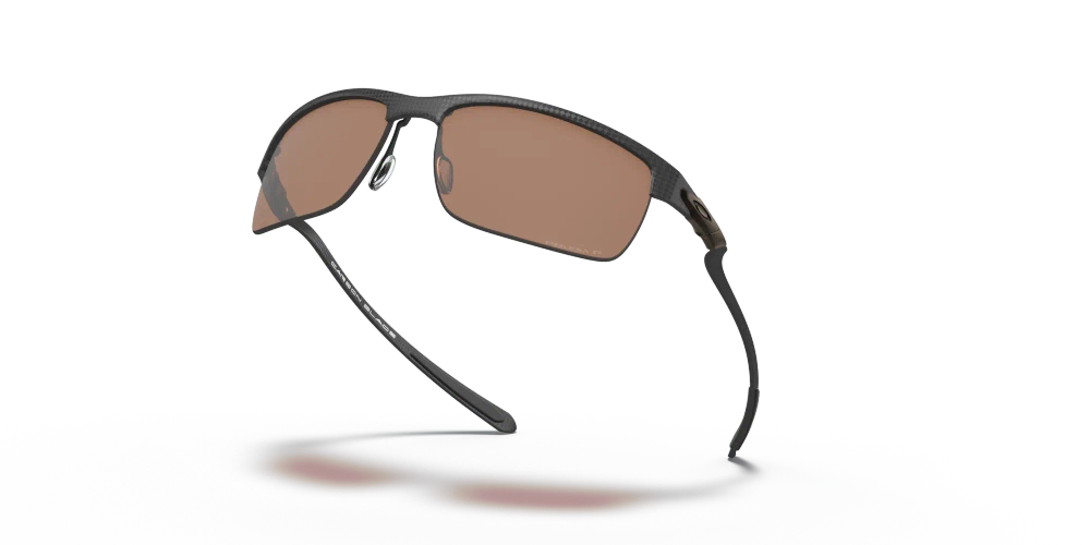 Oakley Okulary przeciwsłoneczne CARBON BLADE Matte Carbon Fiber/Prizm Tungsten Polarized OO9174-10