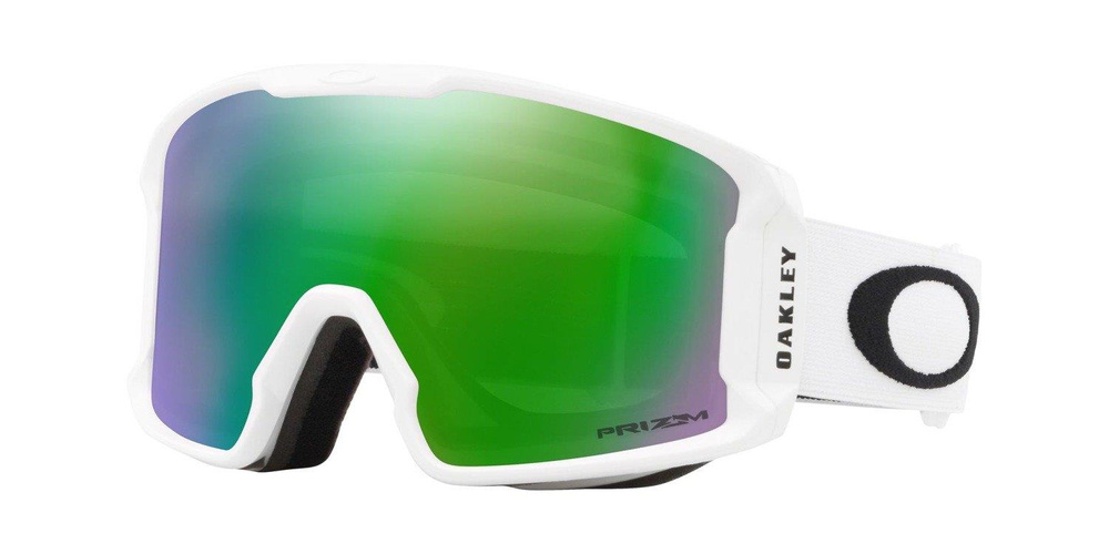 Oakley Goggles Line Miner XM MATTE WHITE / Prizm Snow Jade Iridium OO7093-08
