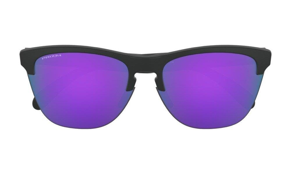Oakley Okulary przeciwsłoneczne FROGSKINS Lite Matte Black/Prizm Violet OO9374-31
