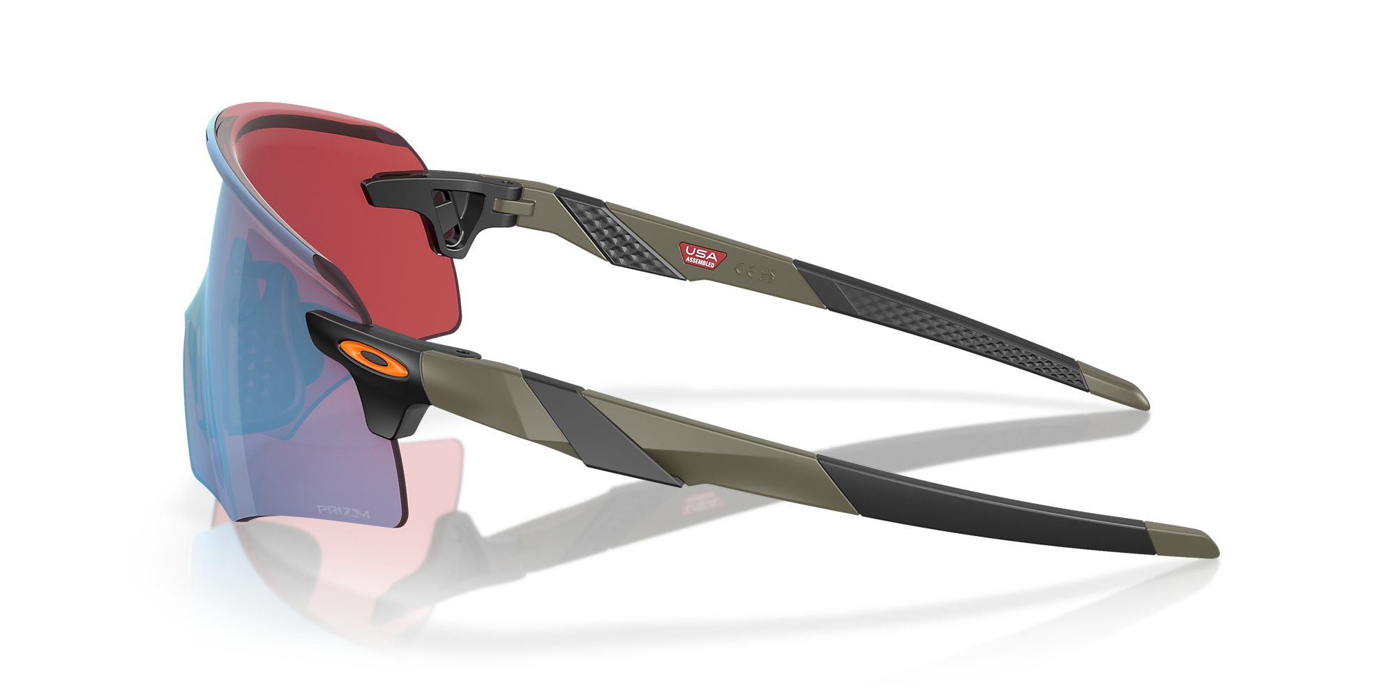 Oakley Okulary przeciwsłoneczne ENCODER Matte Moss Green/Prizm Snow Sapphire OO9471-23