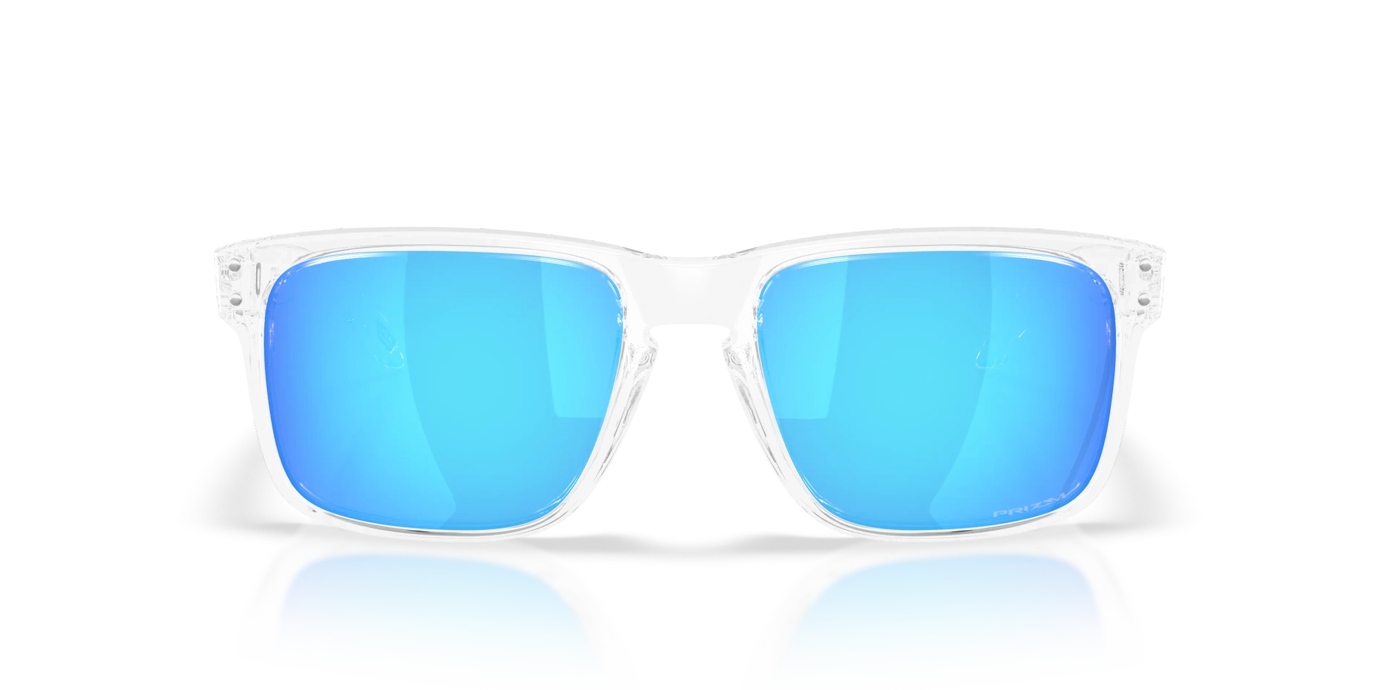 Oakley Okulary przeciwsłoneczne HOLBROOK Clear/Prizm Sapphire OO9102-AS