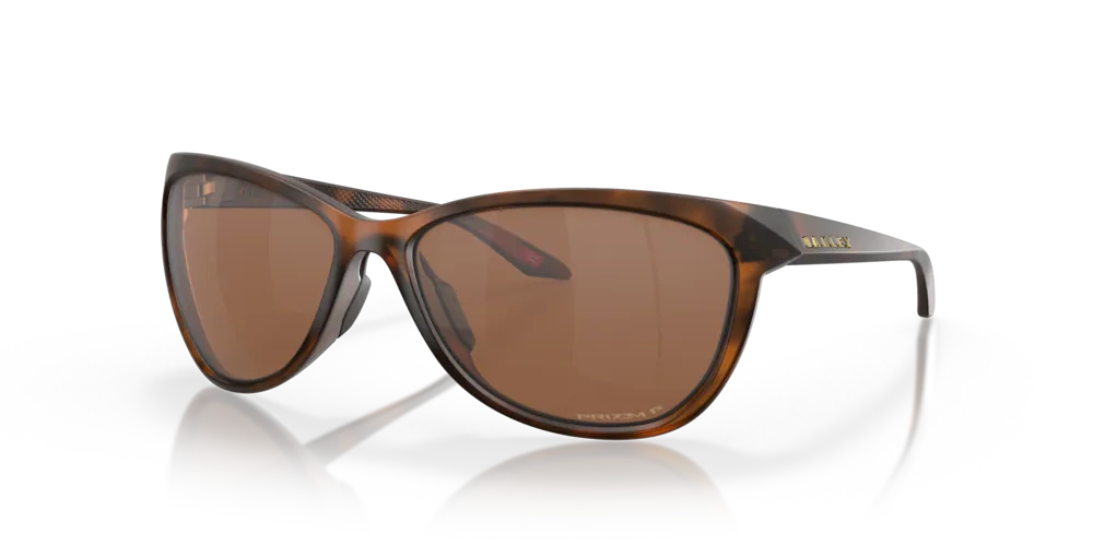 Oakley Okulary przeciwsłoneczne PASQUE Matte Brown Tortoise, Prizm Tungsten Polarized OO9222-03