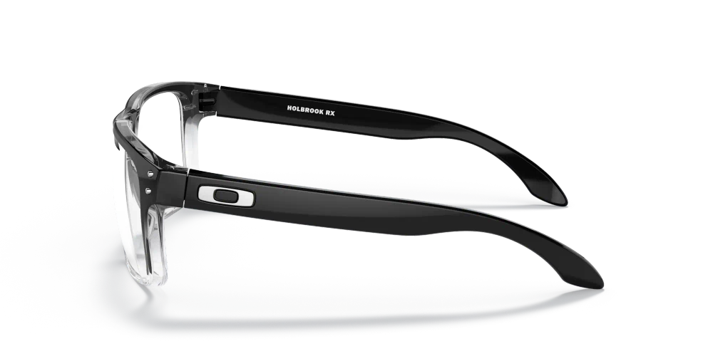 OAKLEY Okulary korekcyjne HOLBROOK RX Polished Black Clear Fade/Clear OX8156-06