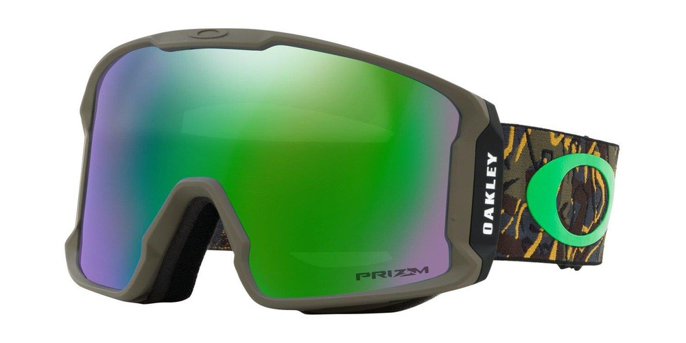 Oakley Gogle Line Miner Camo Vine Jungle / Prizm Snow Jade Iridium OO7070-38