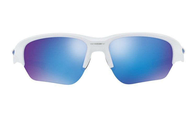 Oakley Okulary FLAK® BETA Polished White / Sapphire Iridium OO9363-03
