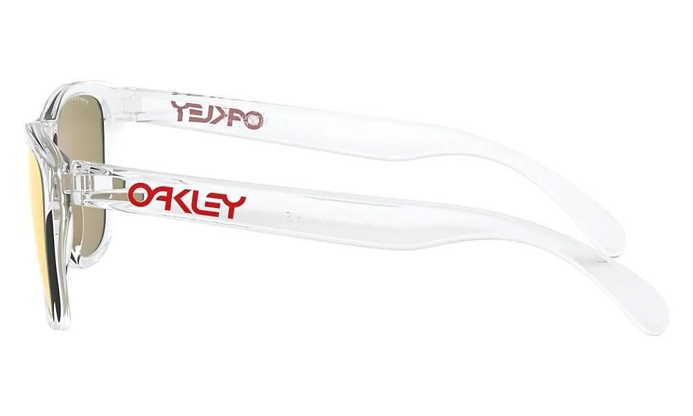 Oakley Okulary przeciwsłoneczne FROGSKINS XS Polished Clear/Prizm Ruby OJ9006-19