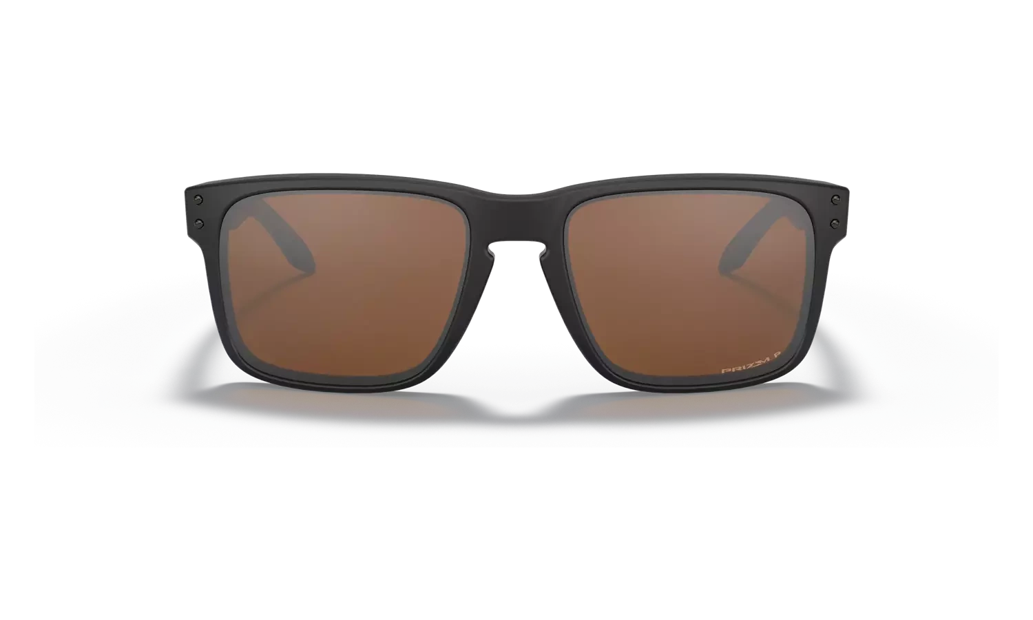 Oakley Sunglasses HOLBROOK Matte Black / Prizm Tungsten Polarized OO9102-D7