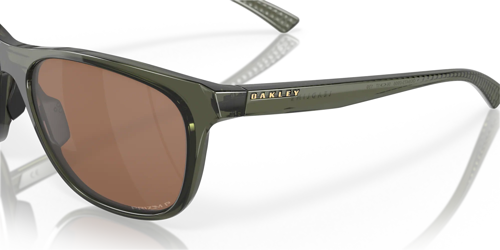 Oakley Sunglasses LEADLINE Olive Ink, Prizm Tungsten Polarized OO9473-09