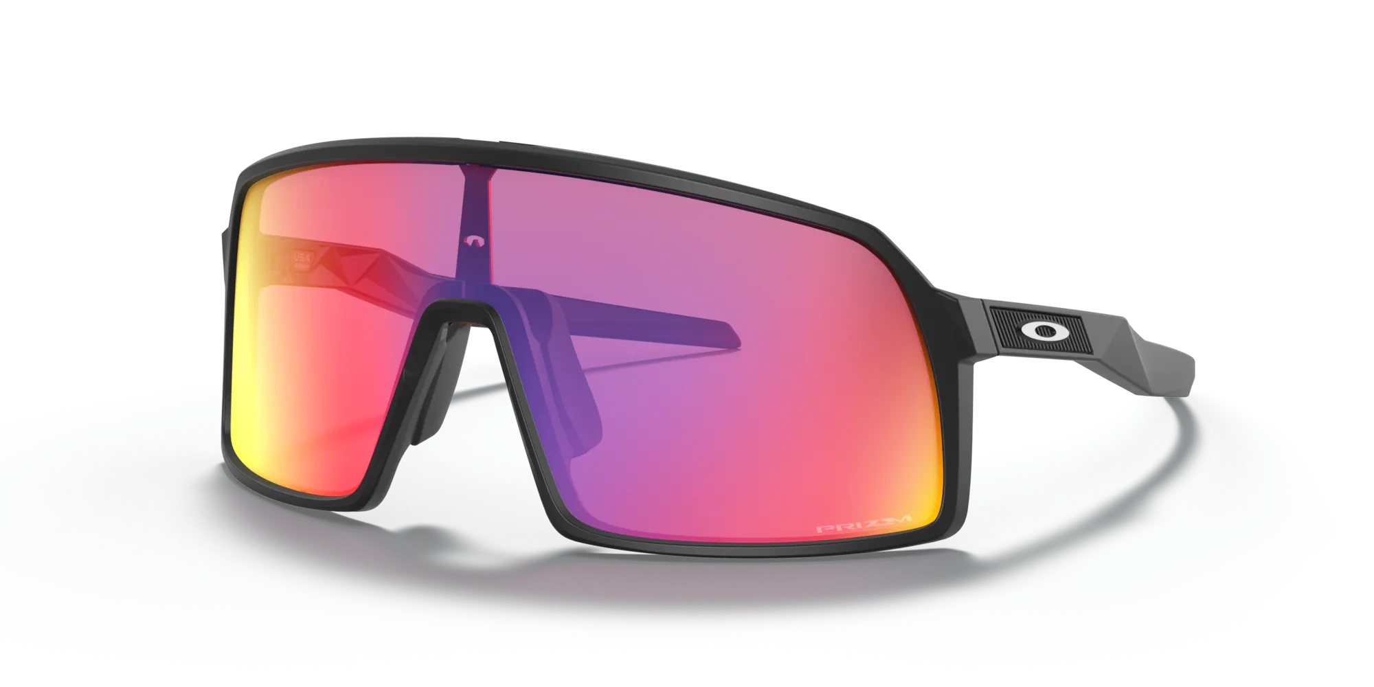 Oakley Okulary przeciwsłoneczne SUTRO S Matte Black/Prizm Road OO9462-04