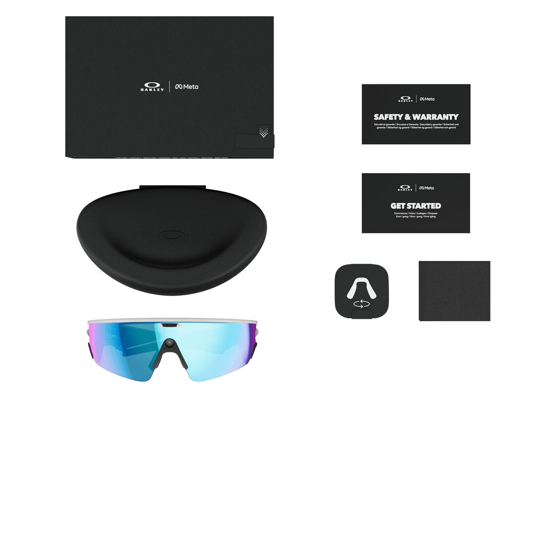 Oakley Meta Vanguard - sportowe okulary Meta AI z kamerą OW8001-06