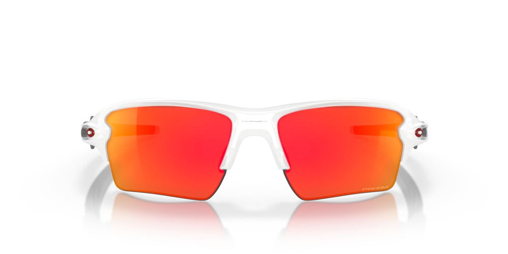 Oakley FLAK 2.0 XL Polished White/Prizm Ruby OO9188-93