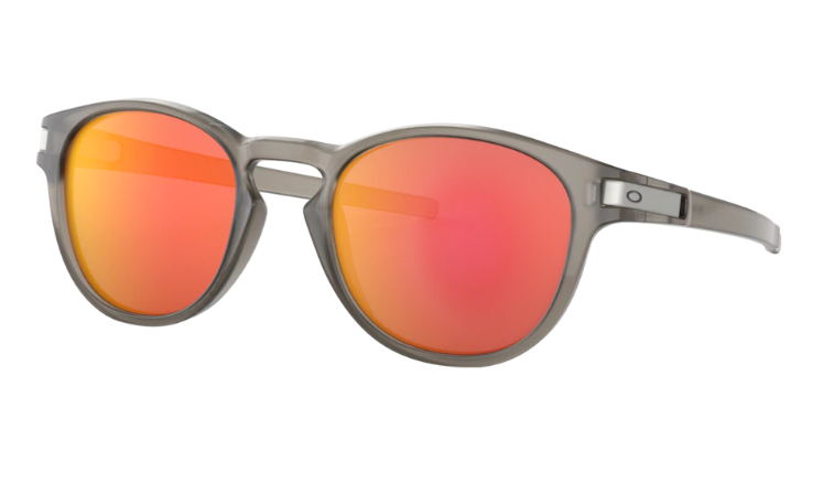 OAKLEY Sunglasses LATCH Matte Gray Ink / Rubby Iridium OO9265-15