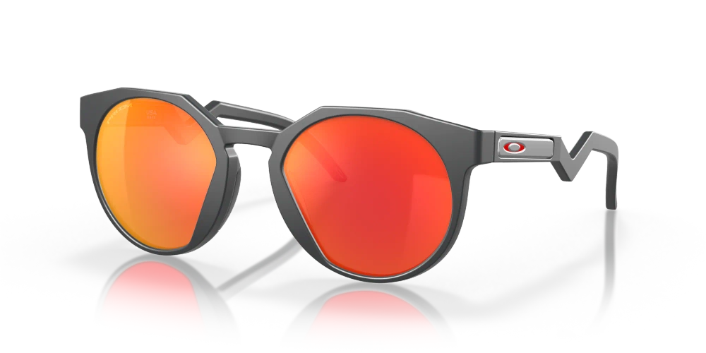 Oakley Okulary przeciwsłoneczne HSTN (A) Matte Carbon/Prizm Ruby OO9464A-03