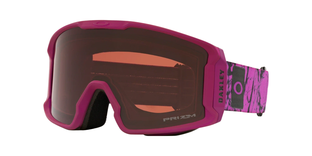 OAKLEY Gogle zimowe LINE MINER M Ultra Purple Crystal / Prizm Garnet OO7093-66