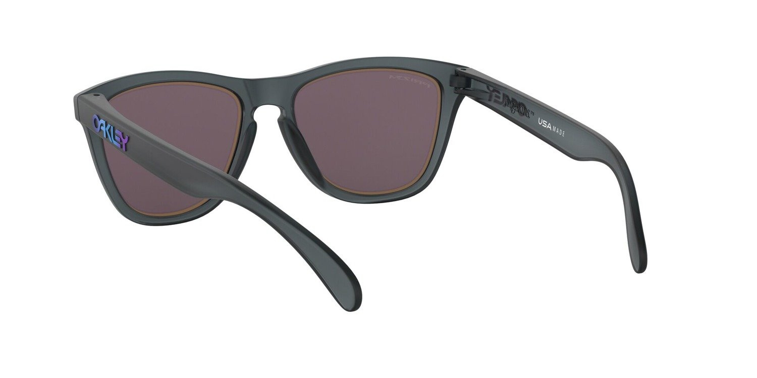 Oakley Okulary przeciwsłoneczne FROGSKINS Matte Crystal Black/Prizm Grey Sapphire Alt Iridiu OO9013-E3