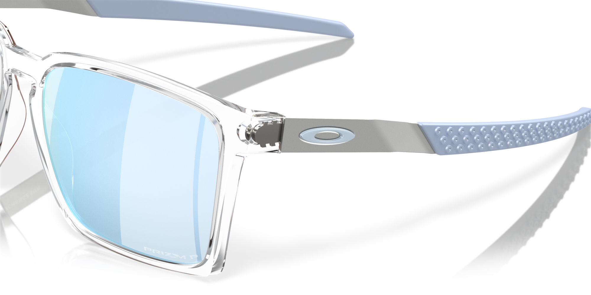 Oakley Sunglasses EXCHANGE SUN Polished Clear / Prizm sapphire polarized OO9483-03