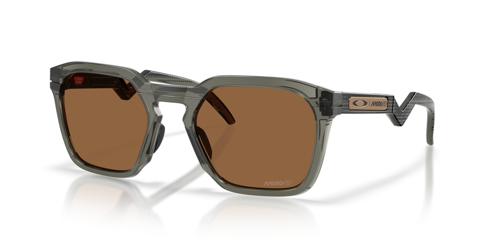 Oakley Okulary przeciwsłoneczne HSTN SQ MotoGP™ Collection Grey Smoke / Prizm Bronze OO9533-08