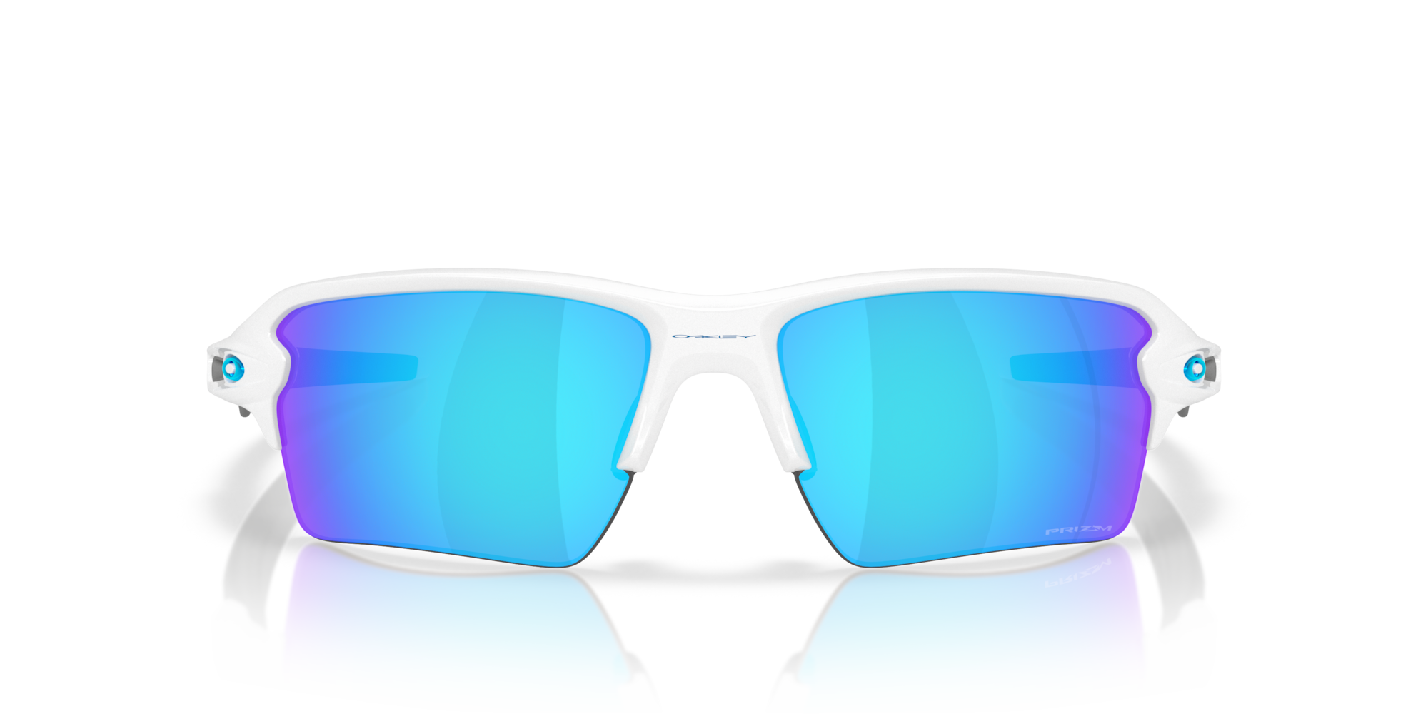 Oakley Okulary przeciwsłoneczne FLAK 2.0 XXL Polished White / Prizm Sapphire OO9488-02