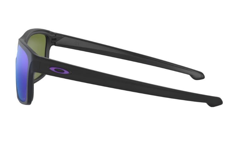 Oakley Sunglasses SLIVER Matt Black/Violet Iridium Polarized OO9262-10