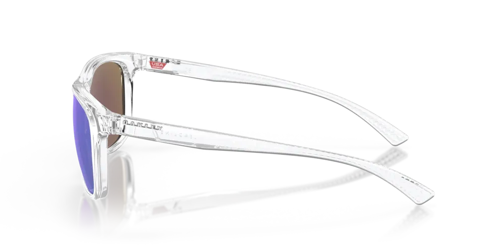 Oakley Sunglasses LEADLINE Polished Clear, Prizm Sapphire Polarized OO9473-08