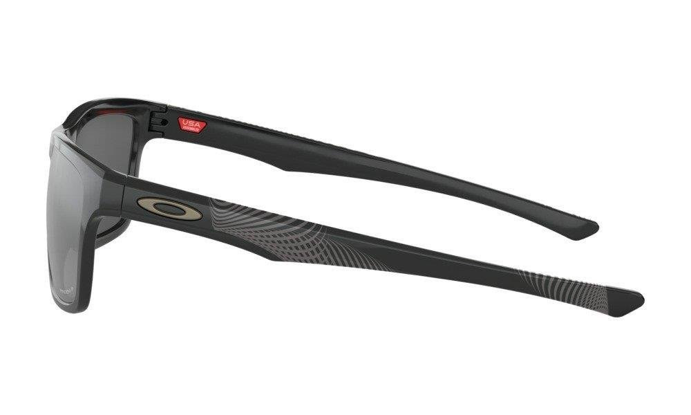 Oakley Okulary przeciwsłoneczne HOLSTON Midnight Polished Black/Prizm Black Polarized OO9334-14