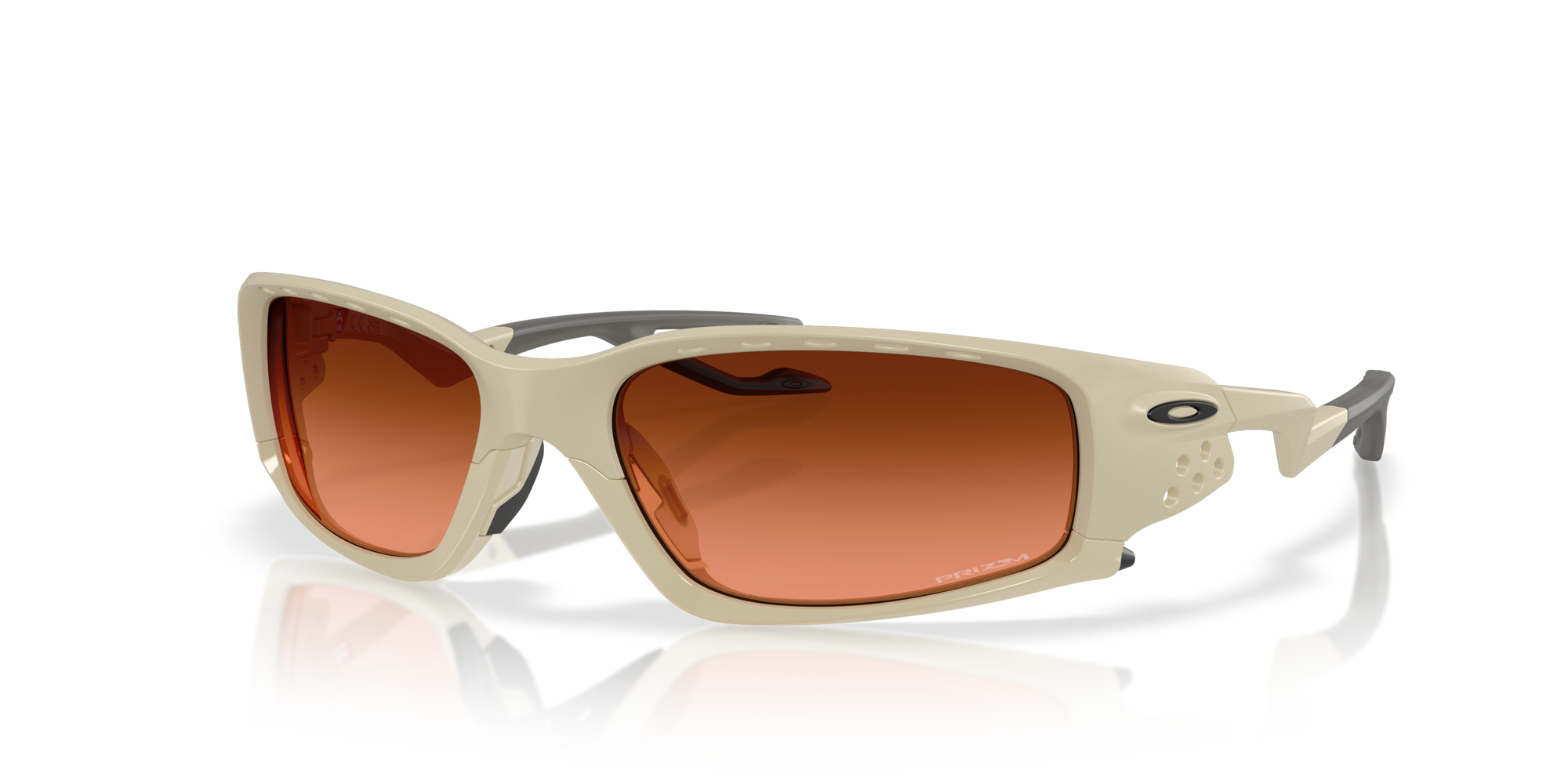 Oakley Okulary przeciwsłoneczne PLANTARIS SQ Matte Sand / Prizm Brown Gradient OO9529-03