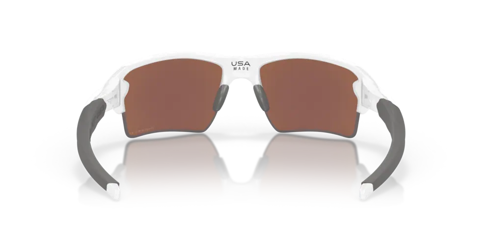 Oakley FLAK 2.0 XL Polished White/Prizm Deep Water Polarized OO9188-82