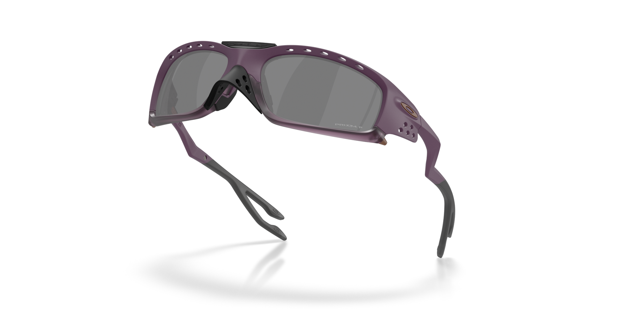 Oakley Okulary przeciwsłoneczne PLANTARIS SQ Obscura Collection Matte Aubergine/Prizm Black Polarized OO9529-09