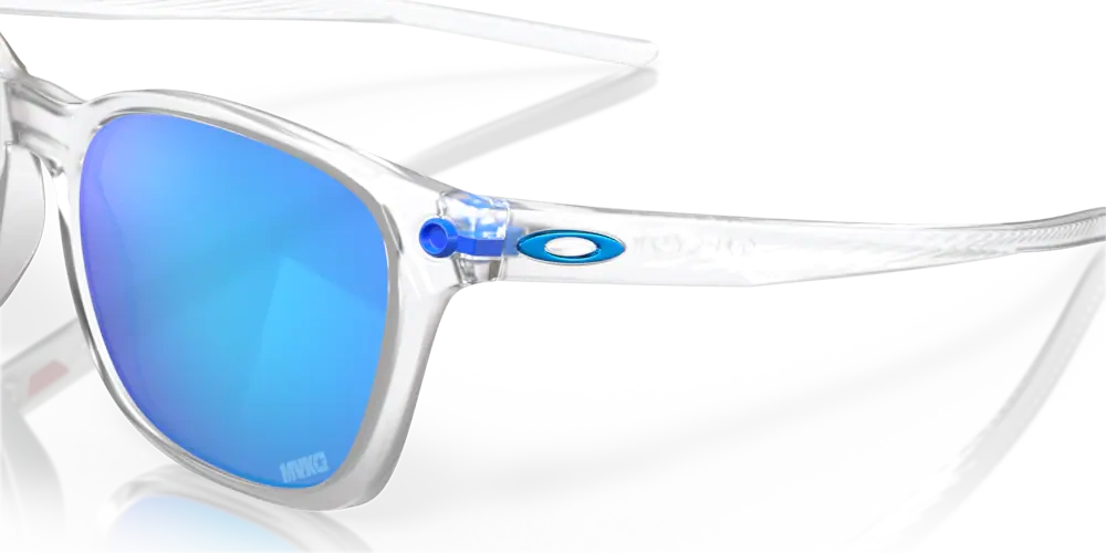 Oakley Okulary przeciwsłoneczne OJECTOR Maverick Vinales Collection Matte Clear, Prizm Sapphire OO9018-11