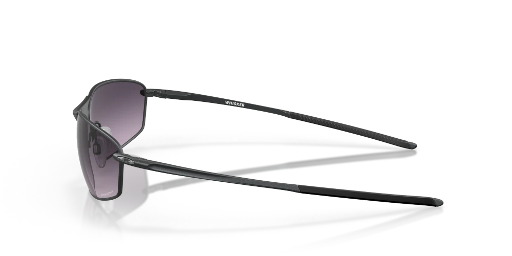 Oakley Sunglasses WHISKER Satin Light Steel, Prizm Grey Gradient OO4141-08