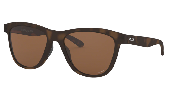 Oakley Sunglasses MOONLIGHTER Matte Tortoise/Prizm Tungsten Polarized OO9320-17