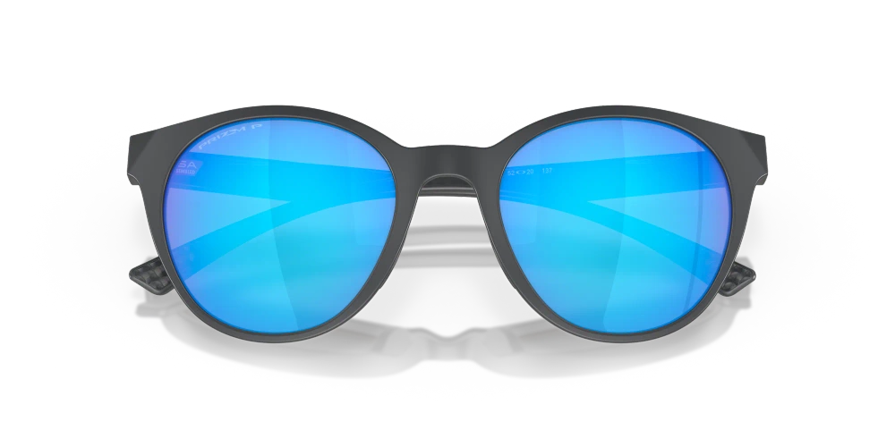 Oakley Okulary przeciwsłoneczne SPINDRIFT Matte Carbon, Prizm Sapphire Polarized OO9474-09