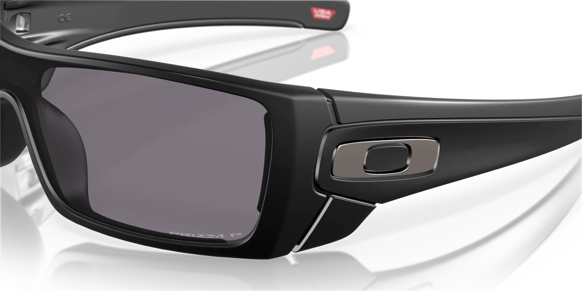 Oakley Okulary przeciwsłoneczne BATWOLF Matte Black/Prizm Grey Polarized OO9101-68