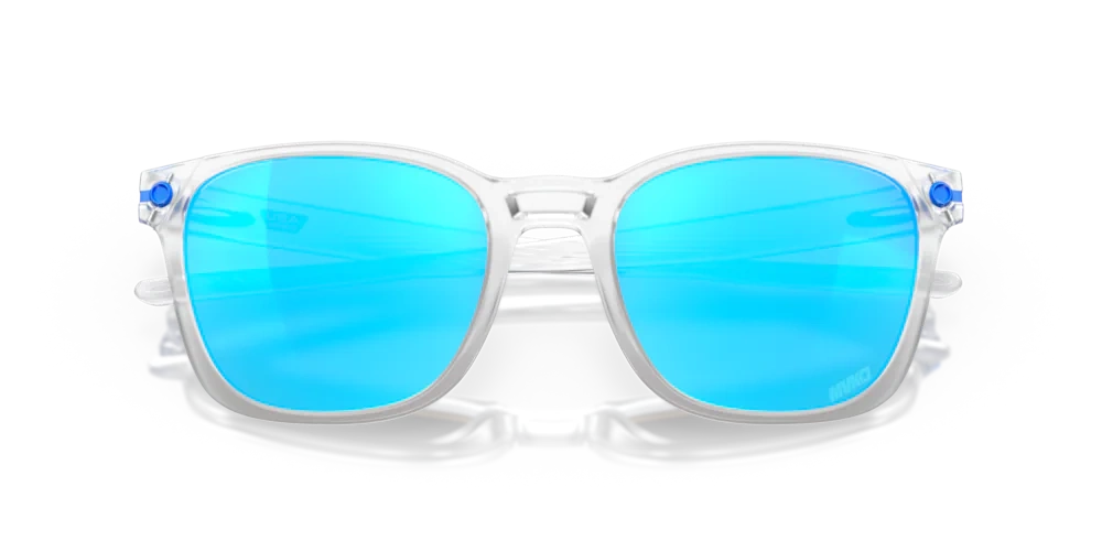 Oakley Okulary przeciwsłoneczne OJECTOR Maverick Vinales Collection Matte Clear, Prizm Sapphire OO9018-11