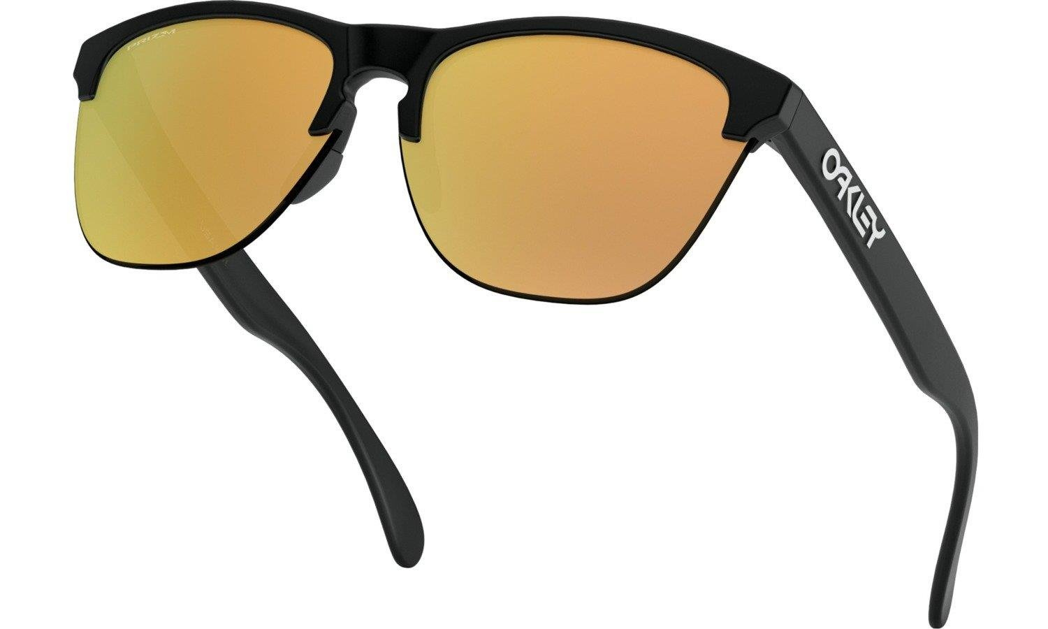 Oakley Sunglasses FROGSKINS LITE Matte Black/Prizm Rose Gold OO9374-26