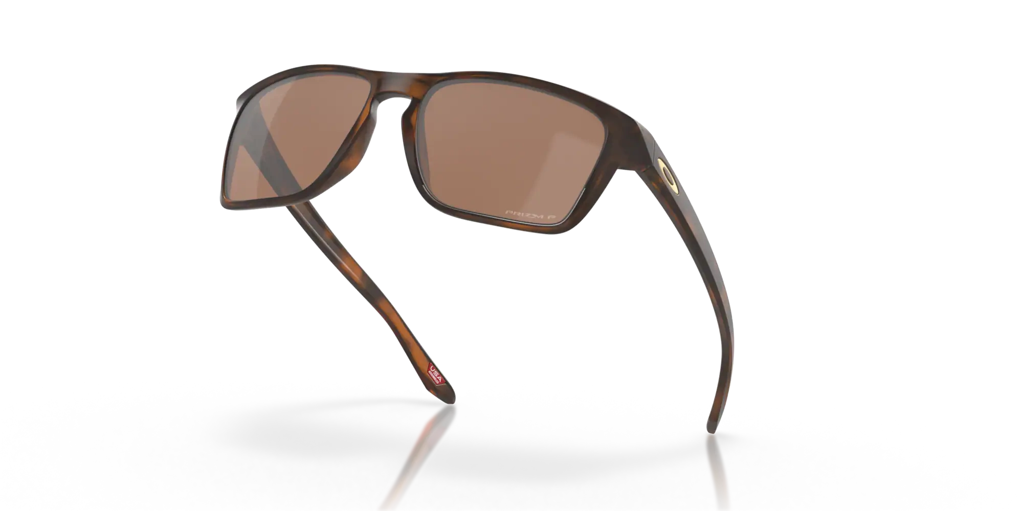 Oakley Okulary przeciwsłoneczne SYLAS Matte Brown Tortoise/Prizm Tungsten Polarized OO9448-26