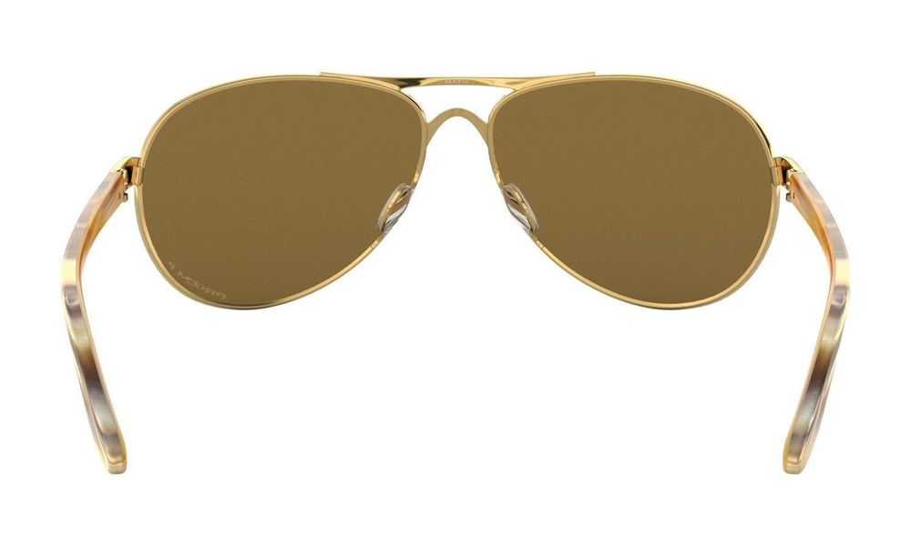 Oakley Sunglasses FEEDBACK Polished Gold/Prizm Rose Gold Polarized OO4079-37
