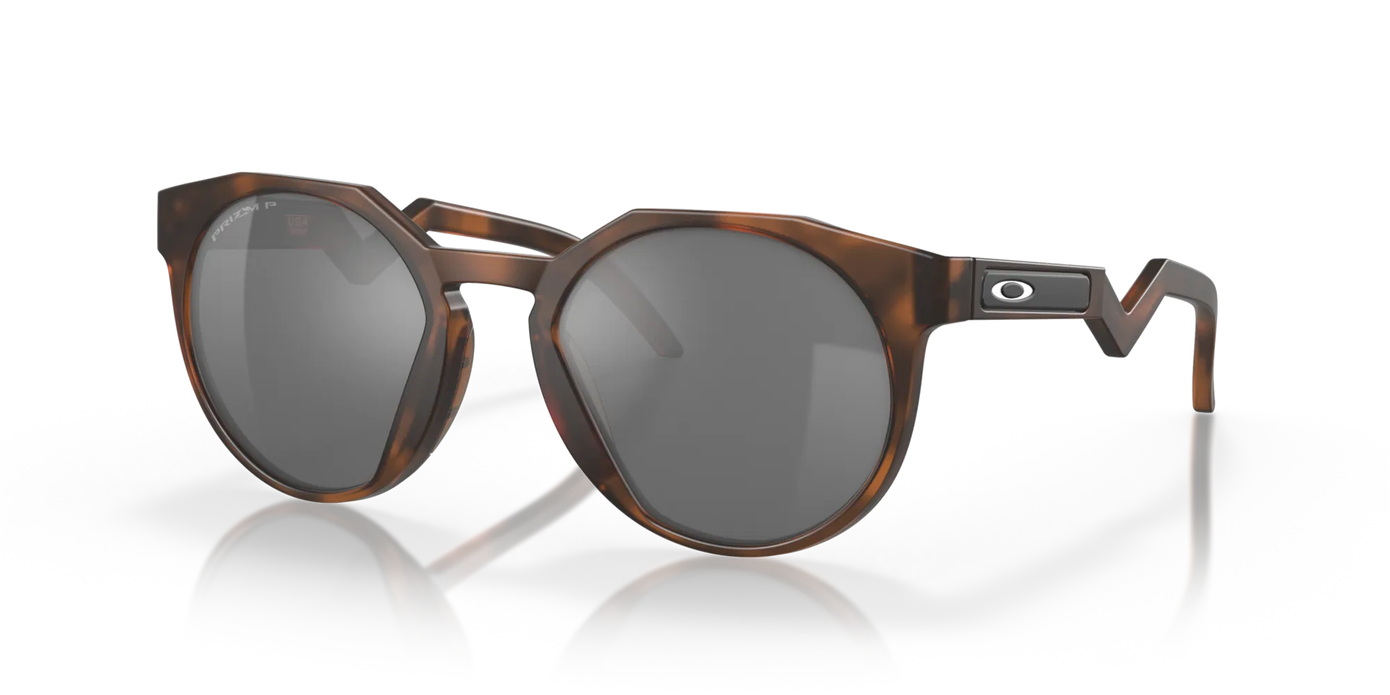 Oakley Okulary przeciwsłoneczne HSTN (A) Matte Brown Tortoise/Prizm Black Polarized OO9464A-05