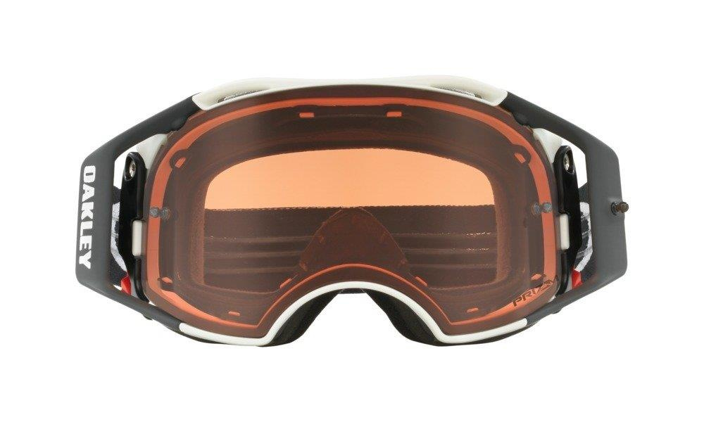 Gogle AIRBRAKE MX/MTB Matte White/Prizm Bronze OO7046-56