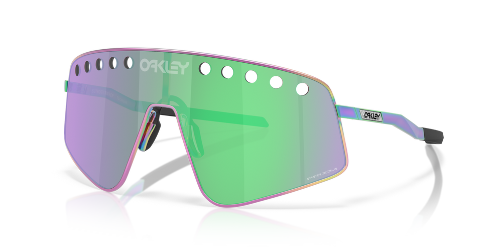 Oakley Okulary przeciwsłoneczne SUTRO TI SWEEP Polished Oil Slick/Prizm Road Jade OO6025-05