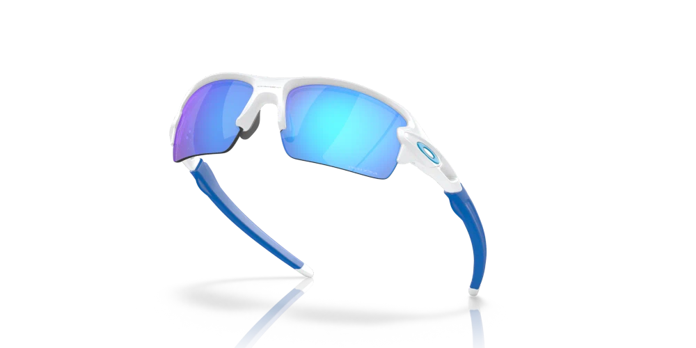 Oakley Sunglasses Flak XS Matte White, Prizm Sapphire OJ9005-16