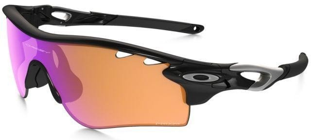 Oakley Sunglasses RADARLOCK PATH PRIZM TRAIL COLLECTION Polished Black/Prizm Trail & Clear Vented OO9181-41