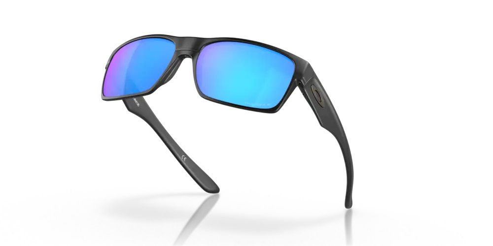 Oakley Sunglasses TWOFACE Matte Black/Prizm Sapphire Polarized OO9189-46